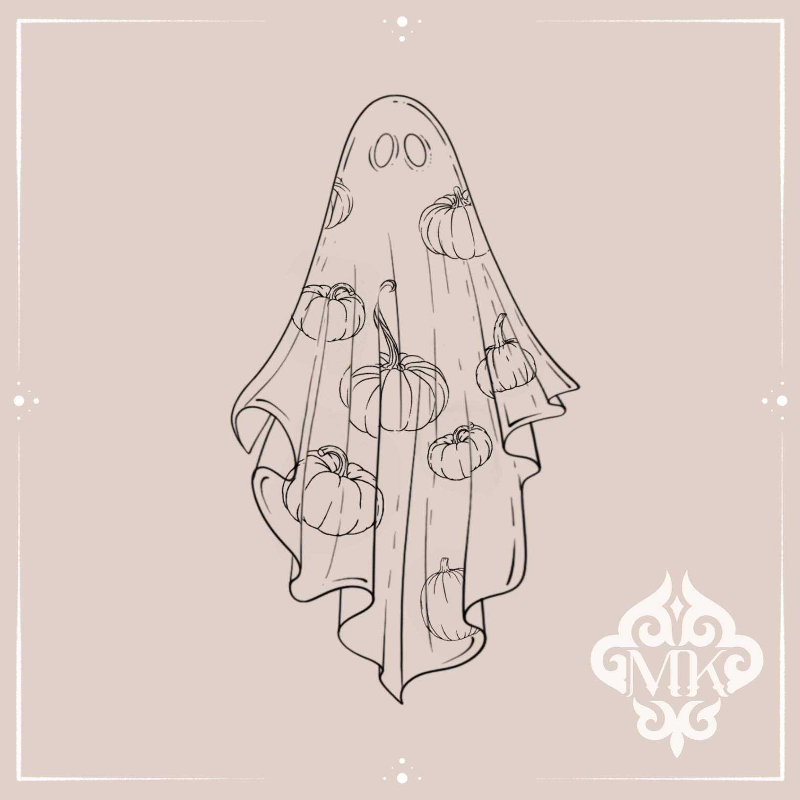 No. 52 Pumpkin Ghost