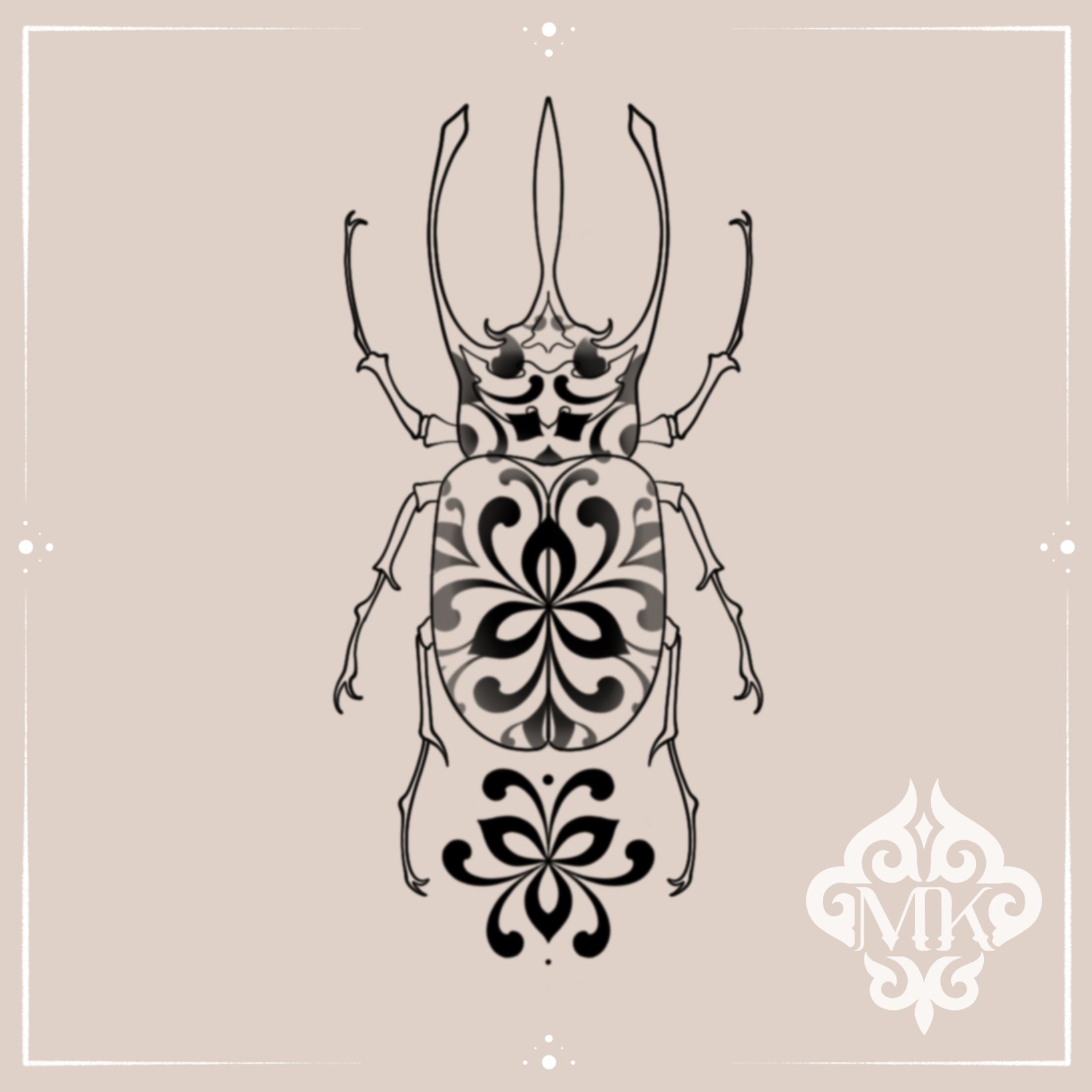No. 97 Scarab Beetle