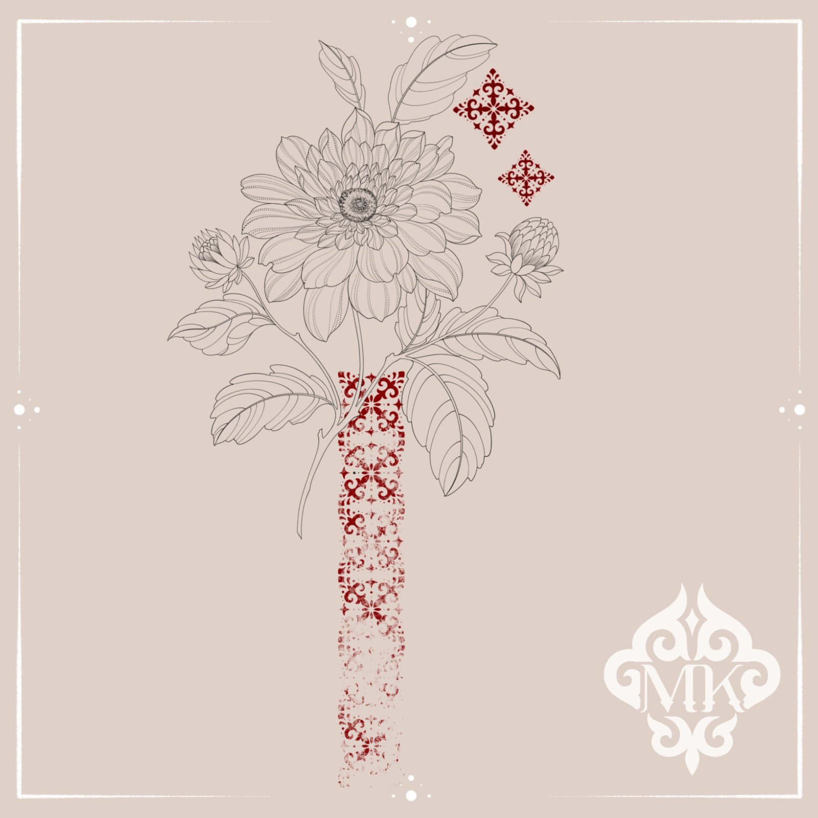 No. 44 "Big Flower"